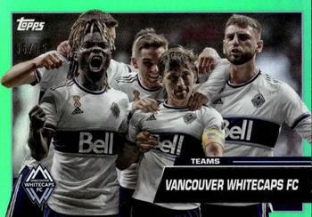 2023 Topps MLS - Green Foil #11 Vancouver Whitecaps FC Front