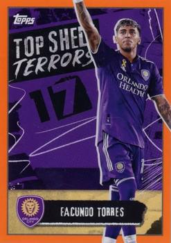 2023 Topps MLS - The Top Shelf Terrors Orange #TST-15 Facundo Torres Front