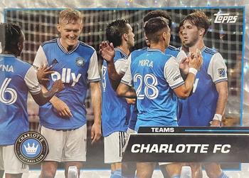 2023 Topps MLS - Icy White Foil #70 Charlotte FC Front