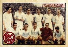 1948 Gallina Blanca #6 R.C.F. Madrid Front