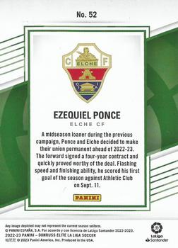 2022-23 Donruss Elite LaLiga Santander #52 Ezequiel Ponce Back