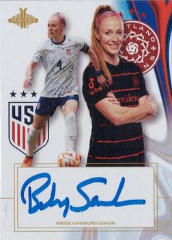 2023 Parkside USWNT One Nation One Team - Signature Cards #SSBS Becky Sauerbrunn Front
