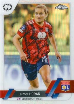 2022-23 Topps Chrome UEFA Women's Champions League - Refractor #26 Lindsey Horan Front