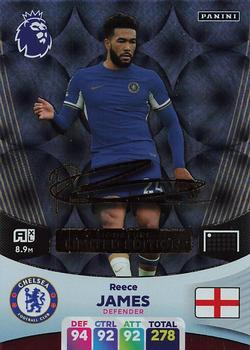 2024 Panini Adrenalyn XL Premier League - Limited Edition Gold Foil Signature #NNO Reece James Front