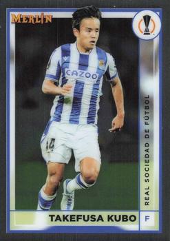 2022-23 Merlin Chrome UEFA Club Competitions #124 Takefusa Kubo Front