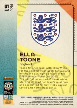 2023 Donruss FIFA Women's World Cup #51 Ella Toone Back