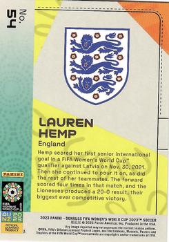 2023 Donruss FIFA Women's World Cup #54 Lauren Hemp Back