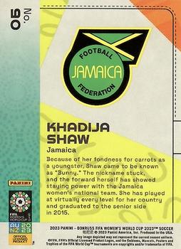 2023 Donruss FIFA Women's World Cup #90 Khadija Shaw Back