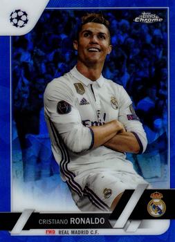 2022-23 Topps Chrome Sapphire Edition UEFA Club Competitions #14 Cristiano Ronaldo Front