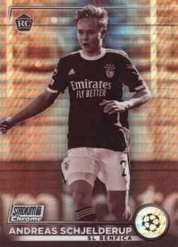 2022-23 Stadium Club Chrome UEFA Club Competitions - Sepia Prism Refractor #89 Andreas Schjelderup Front