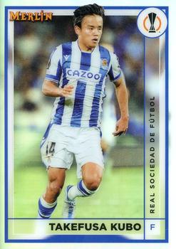 2022-23 Merlin Chrome UEFA Club Competitions - Refractor #124 Takefusa Kubo Front