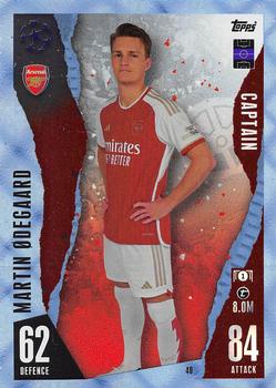 2023-24 Topps Match Attax UEFA Club Competitions - Crystal #40 Martin Ødegaard Front