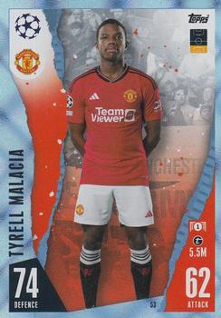 2023-24 Topps Match Attax UEFA Club Competitions - Crystal #53 Tyrell Malacia Front