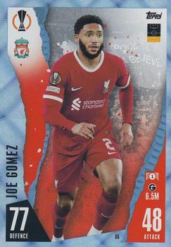 2023-24 Topps Match Attax UEFA Club Competitions - Crystal #86 Joe Gomez Front