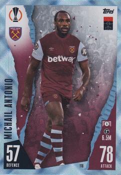 2023-24 Topps Match Attax UEFA Club Competitions - Crystal #116 Michail Antonio Front