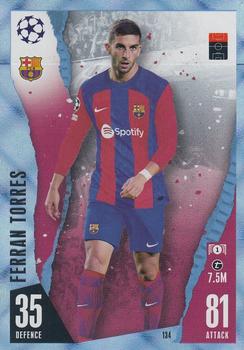 2023-24 Topps Match Attax UEFA Club Competitions - Crystal #134 Ferran Torres Front