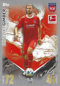 2023-24 Topps Match Attax Bundesliga #170 Benedikt Gimber Front