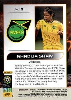 2023 Donruss FIFA Women's World Cup - Intergalactic #9 Khadija Shaw Back