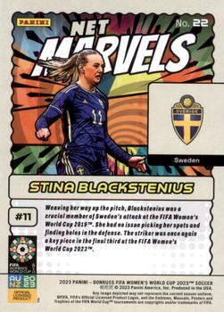 2023 Donruss FIFA Women's World Cup - Net Marvels #22 Stina Blackstenius Back