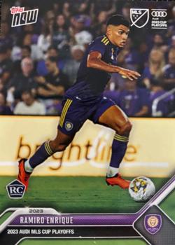 2023 Topps Now MLS Cup Playoffs #PO-9 Ramiro Enrique Front