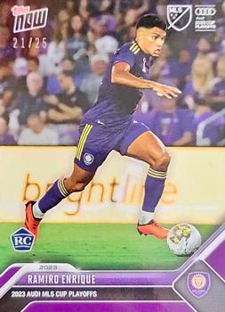 2023 Topps Now MLS Cup Playoffs - Purple #PO-9 Ramiro Enrique Front
