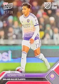 2023 Topps Now MLS Cup Playoffs - Red #PO-10 Facundo Torres Front