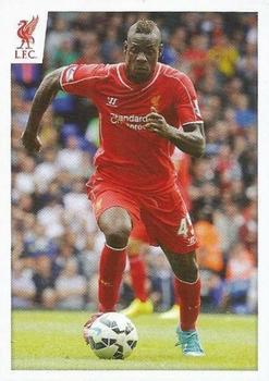 2014-15 Panini Liverpool FC Official Sticker Collection #136 Mario Balotelli Front