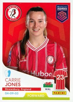 2024 Panini Barclays Women's Super League Official Sticker Collection #115 Carrie Jones Front
