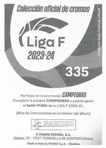 2023-24 Panini Finetwork Liga F #335 Irene Paredes Back