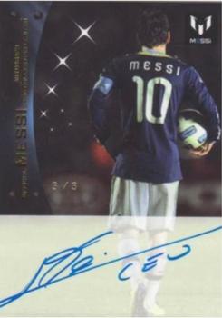 2013 Icons Official Messi Card Collection (Japan) - Autograph Cards Gold #AR49 Lionel Messi Front
