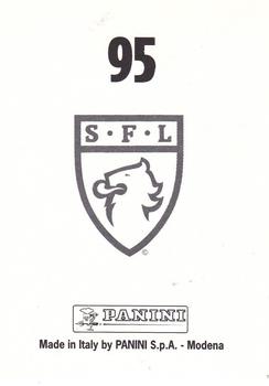 1997 Panini Scottish Premier League #95 Ian Westwater Back