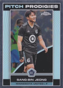 2023 Topps Chrome MLS #180 Sang-bin Jeong Front