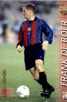 2002-03 Panini Liga Megafichas #60 Frank de Boer Front