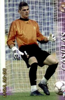 2002-03 Panini Liga Megafichas #146 Casillas Front