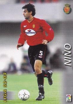 2002-03 Panini Liga Megafichas #185 Niño Front
