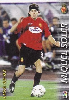 2002-03 Panini Liga Megafichas #188 Miquel Soler Front