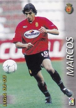 2002-03 Panini Liga Megafichas #189 Marcos Front