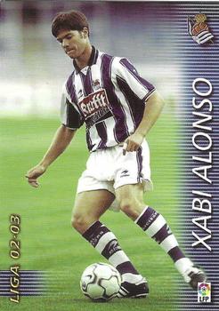 2002-03 Panini Liga Megafichas #298 Xabi Alonso Front