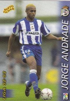 2002-03 Panini Liga Megafichas #402 Jorge Andrade Front