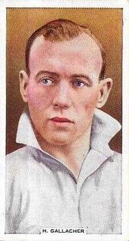 1936 Godfrey Phillips Famous Footballers #36 Hughie Gallacher Front