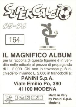 1995-96 Panini Supercalcio Stickers #164 Zvonimir Boban Back