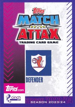 2023-24 Topps Match Attax SPFL #245 Liam Dick Back