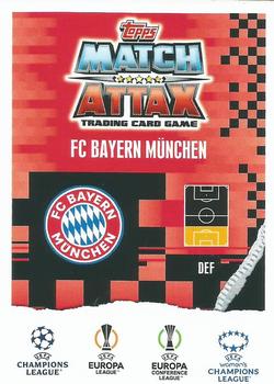 2023-24 Topps Match Attax UEFA Club Competitions Extra #87 Noussair Mazraoui​ Back
