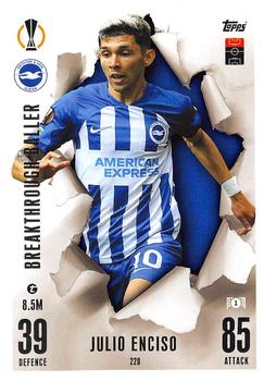 2023-24 Topps Match Attax UEFA Club Competitions Extra #220 Julio Enciso Front
