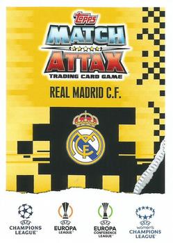 2023-24 Topps Match Attax UEFA Club Competitions Extra - Blue Crystal #53 Carlo Ancelotti Back