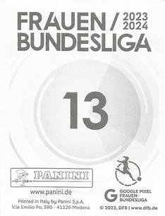 2023-24 Panini Frauen Bundesliga Stickers #13 MSV Duisburg Back