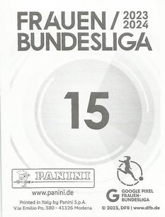 2023-24 Panini Frauen Bundesliga Stickers #15 Eintracht Frankfurt Back