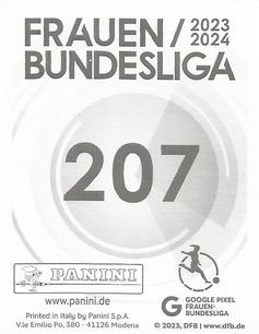 2023-24 Panini Frauen Bundesliga Stickers #207 Katja Wienerroither Back