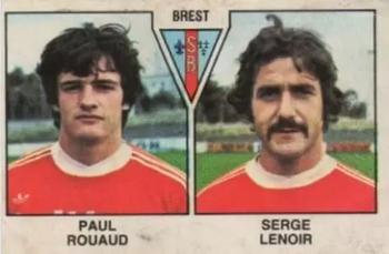 1978-79 Panini Football 79 (France) #473 Paul Rouaud / Serge Lenoir Front