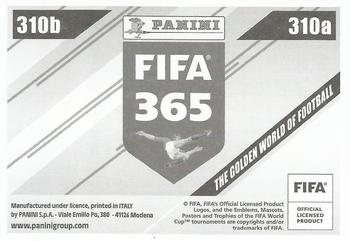 2024 Panini FIFA 365 Stickers #310a/310b Wojciech Szczęsny / Mattia Perin Back